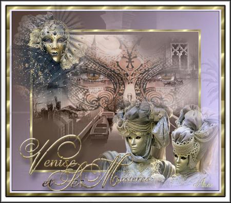 Mes créatins autour du carnaval de Venise